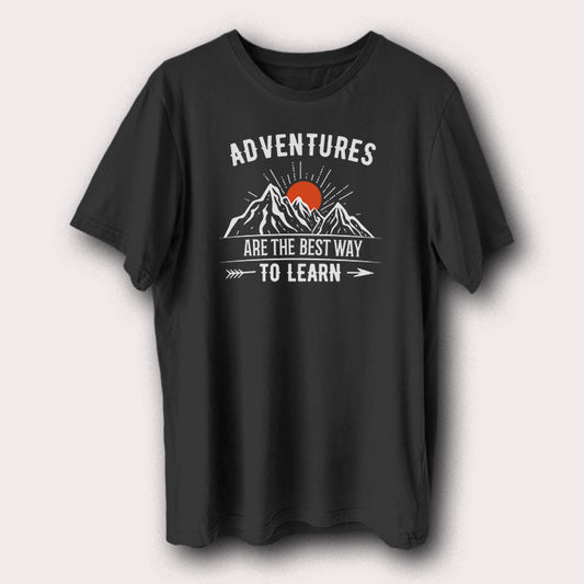 Adventure Are The Best Way To Learn Men's T-Shirt